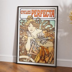 Cycles Perfecta - Alphonse Mucha - 1897