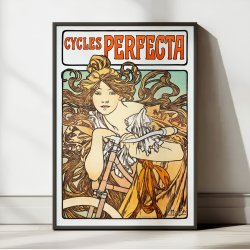 Cycles Perfecta - Alphonse Mucha - 1897