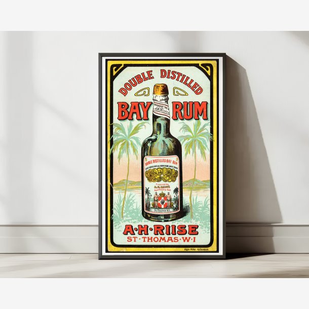 A.H. Riise Rom reklame - 1870 - 5085 cm