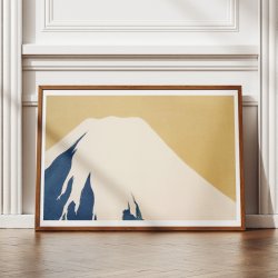 Mount Fuji - japansk trsnit - Sekka - 1909