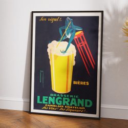 Brasserie Lengrand - vintage lreklame