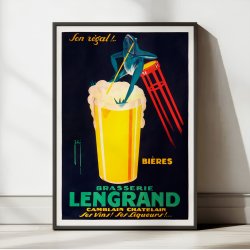 Brasserie Lengrand - vintage lreklame