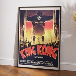King Kong - fransk filmplakat - 1933