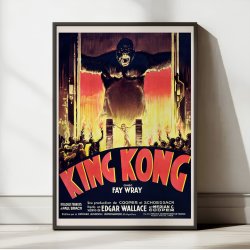 King Kong - fransk filmplakat - 1933