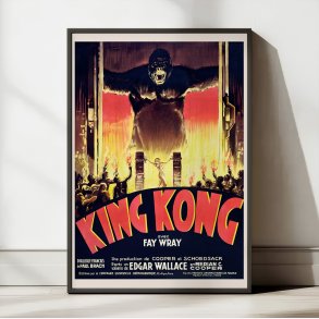King Kong - fransk filmplakat - 1933