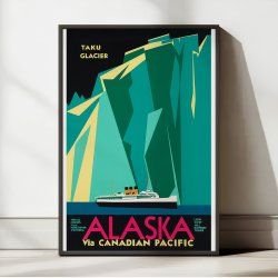 Alaska via Canadian Pacific - 1920'erne