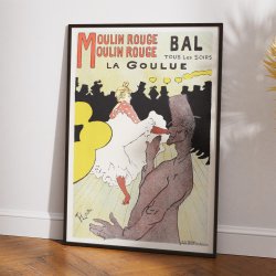Moulin Rouge - La Goulue - Toulouse-Lautrec - 1898