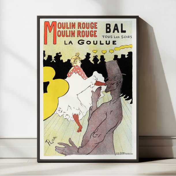 Moulin Rouge - La Goulue - Toulouse-Lautrec - 1898