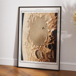 Mnens overflade - litografi