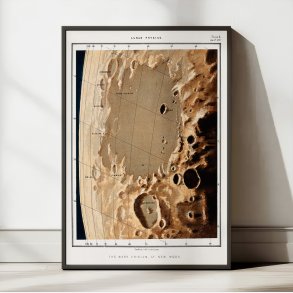 Mnens overflade - litografi