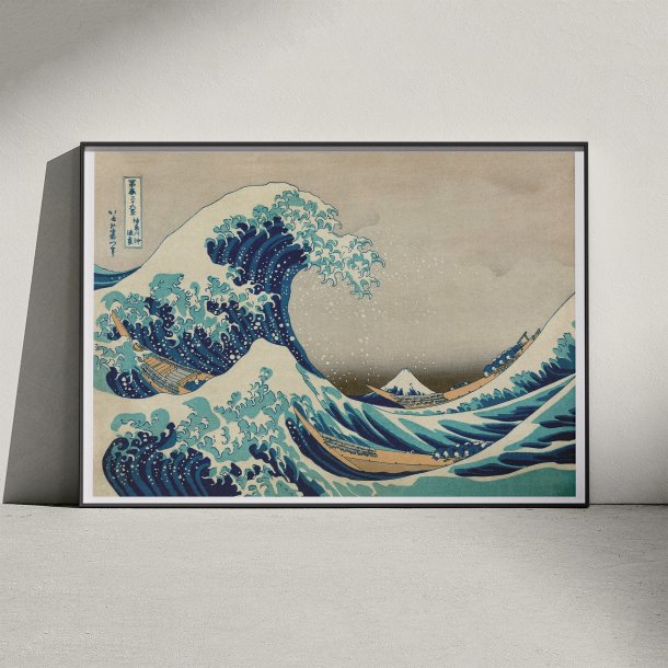 Den store blge ved Kanagawa - Hokusai