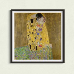 The Kiss - Gustav Klimt - 1907