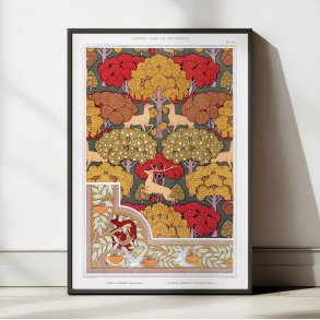 Hjorte & Fugle 1897 - Fransk mnster