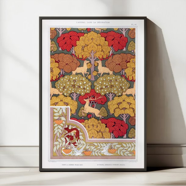 Hjorte &amp; Fugle 1897 - Fransk mnster