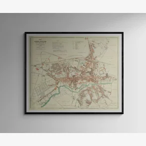 Odense Kjbstad Matrikelkort 1887 - Kort - 6050 cm