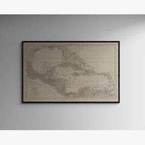 Chart West Indies 1775 - Atlas - 8050 cm