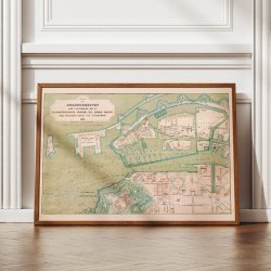 Orlogsvrftet 1878 - Kbenhavns Havn - Kort