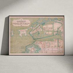 Orlogsvrftet 1878 - Kbenhavns Havn - Kort