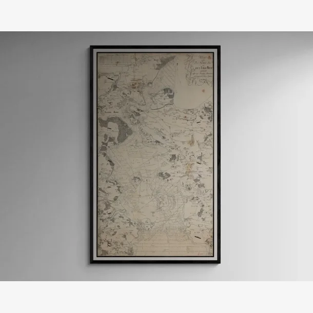 Nordlige del af Lilleblt 1803 - SKort - 5085 cm