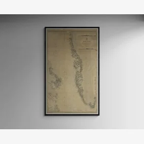 Grnland 1890 - Det Arktiske Hav - Skort - 5082 cm