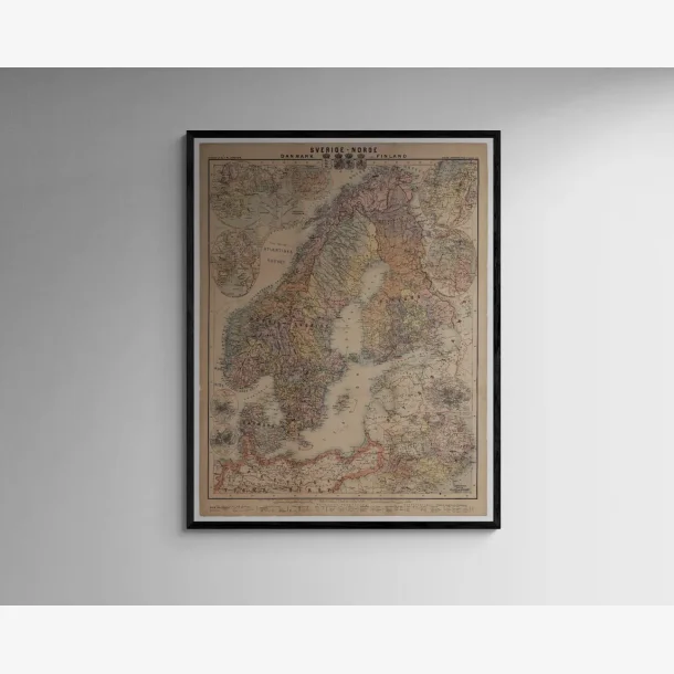 Sverige, Norge, Danmark &amp; Finland 1879 - 6077 cm