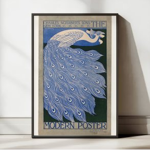 Classic Peacock Poster 1895 - Plakat