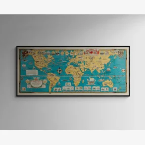 Mercator Verdenskort II 1931 - 12053 cm