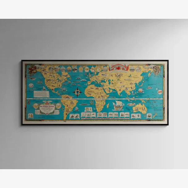 Mercator Verdenskort II 1931 - 12053 cm