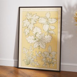 Planter i Gul II 1856 - Plakat